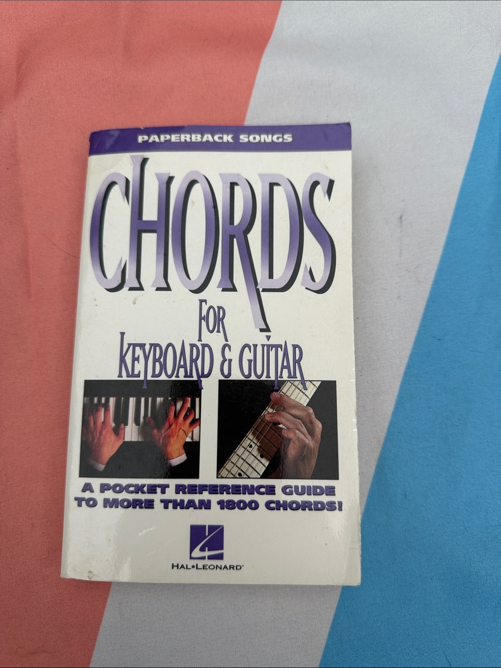 Chords for Keyboard & Guitar - White and Purple